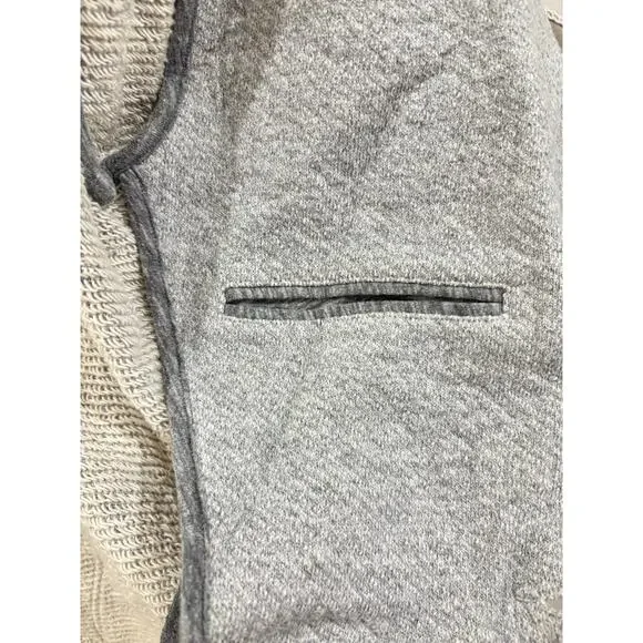 FAHERTY Gray Knit Blazer Jacket Casual Tailored Cardigan XS Excellent Condition - Picture 5 of 5